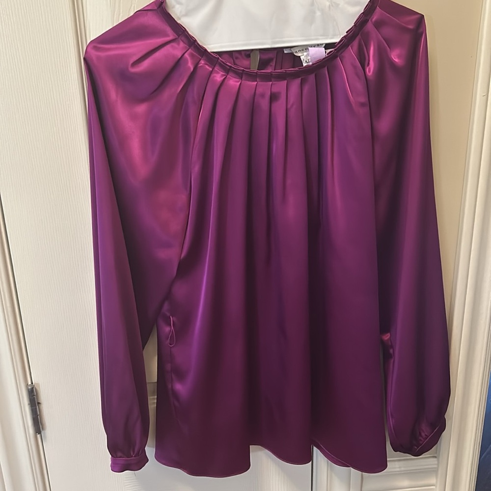 Bianca Nygard Satin Blouse